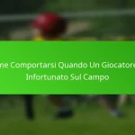 Come Comportarsi Quando Un Giocatore È Infortunato Sul Campo